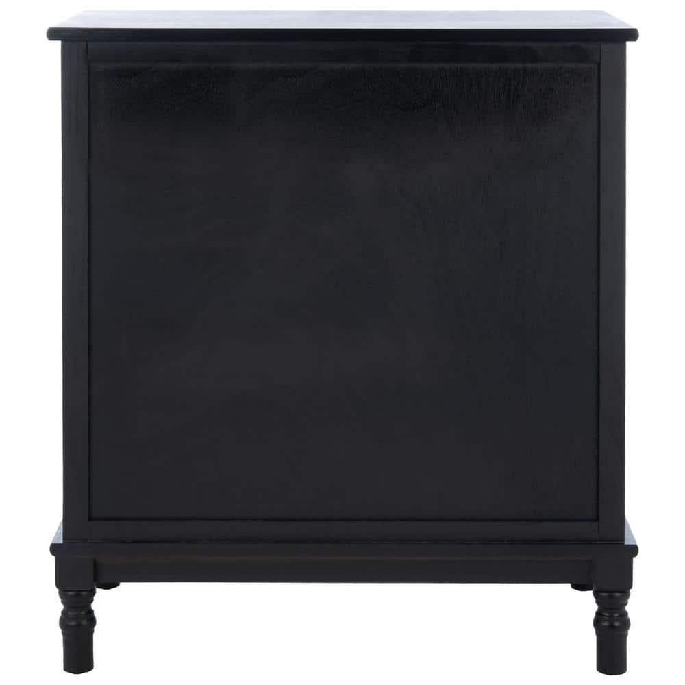 SAFAVIEH Tate 2-Drawer 2-Door Sideboard Black
