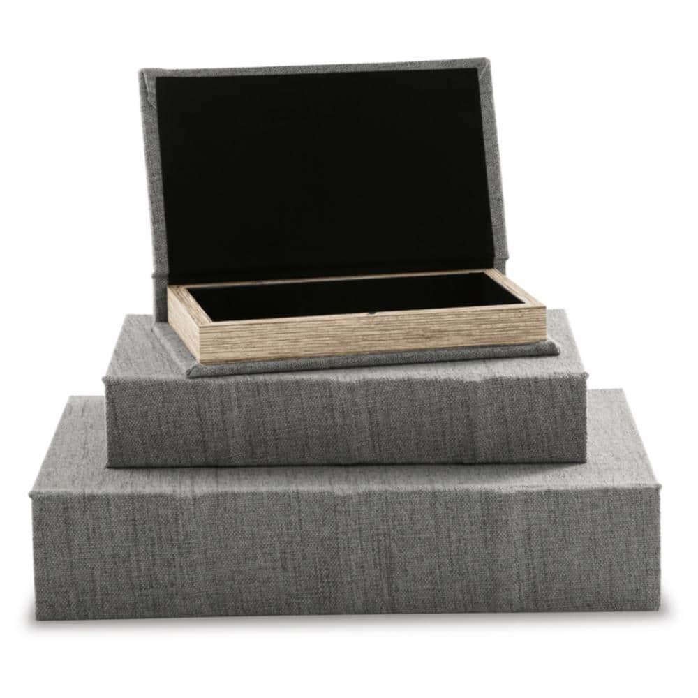 Signature Design by Ashley Casual Jolina Box (Set of 3)  Gray