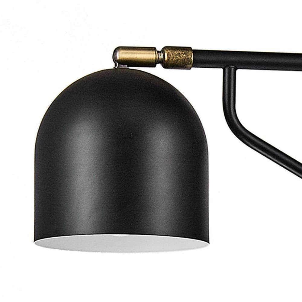 Mullin Plug-in Wall Sconce (Includes LED Light Bulb) Matte Black - Globe Electric: Modern Metal Sconce, ETL Listed, Inline Switch