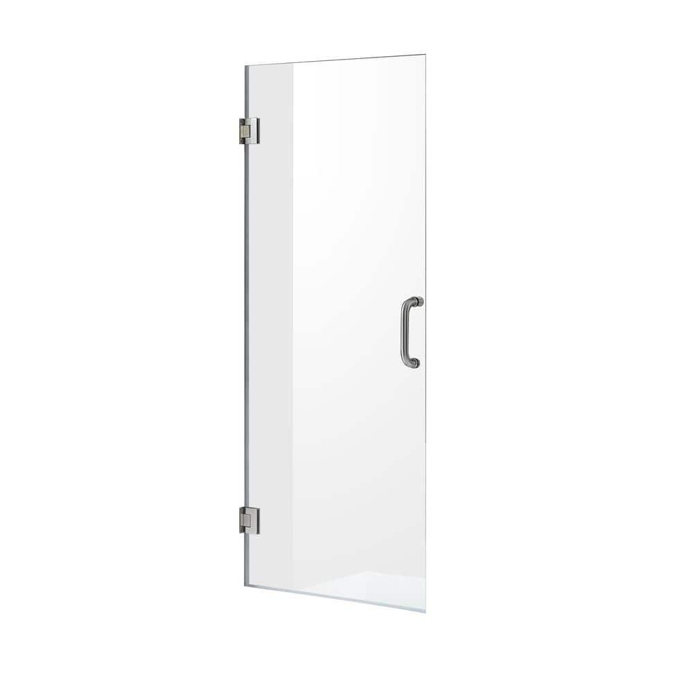 Fellow Series 30" x 72" Hinged Frameless Shower Door