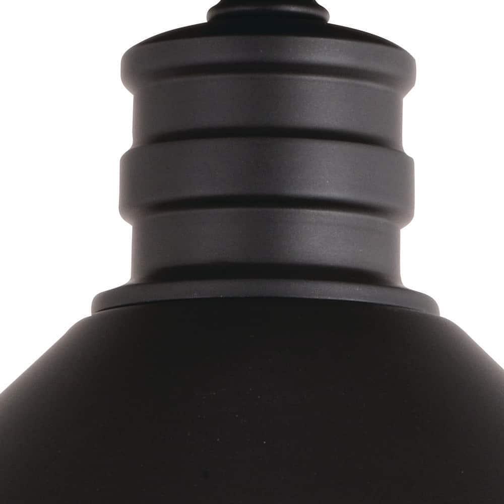 VAXCEL Akron 1L Bronze Metal Industrial MCM Cone Pendant Hanging Ceiling Light