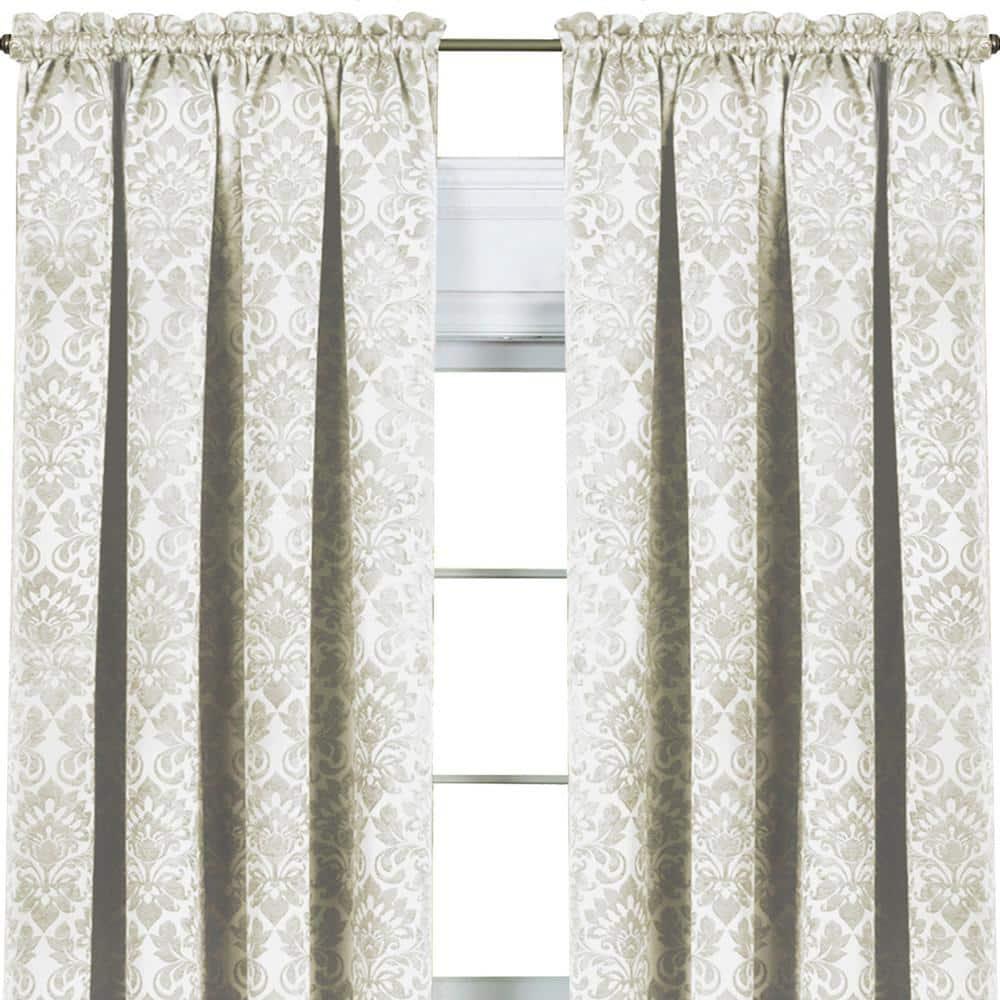 Achim Sutton Window Curtain Panel 52x84 - Ivory