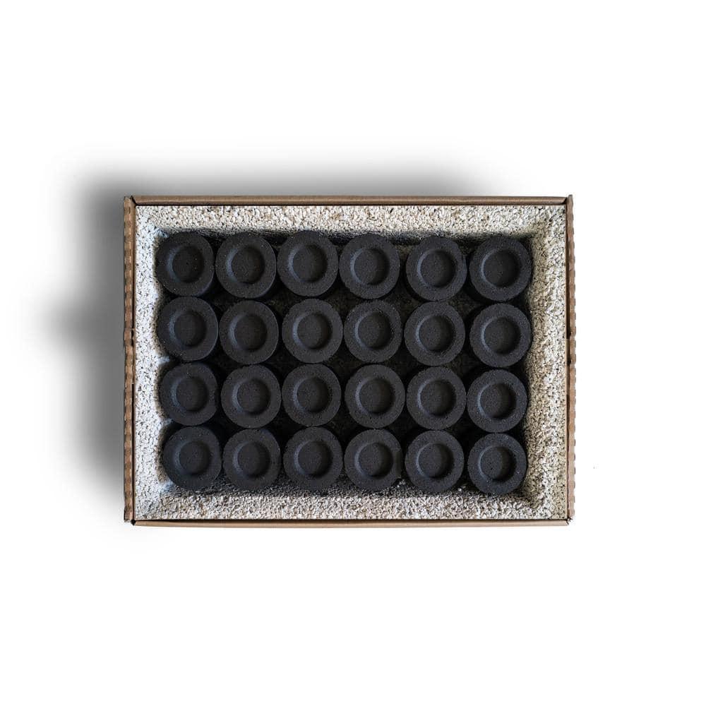 Fire & Flavor HERO Grill Kit Ultra-Portable Easy Instant Light Charcoal Grilling for Tailgating
