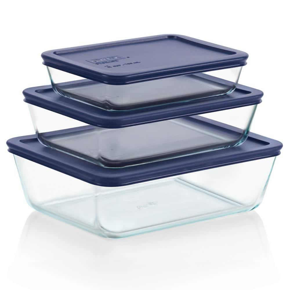 Pyrex ® 6-Piece Rectangular Storage Set