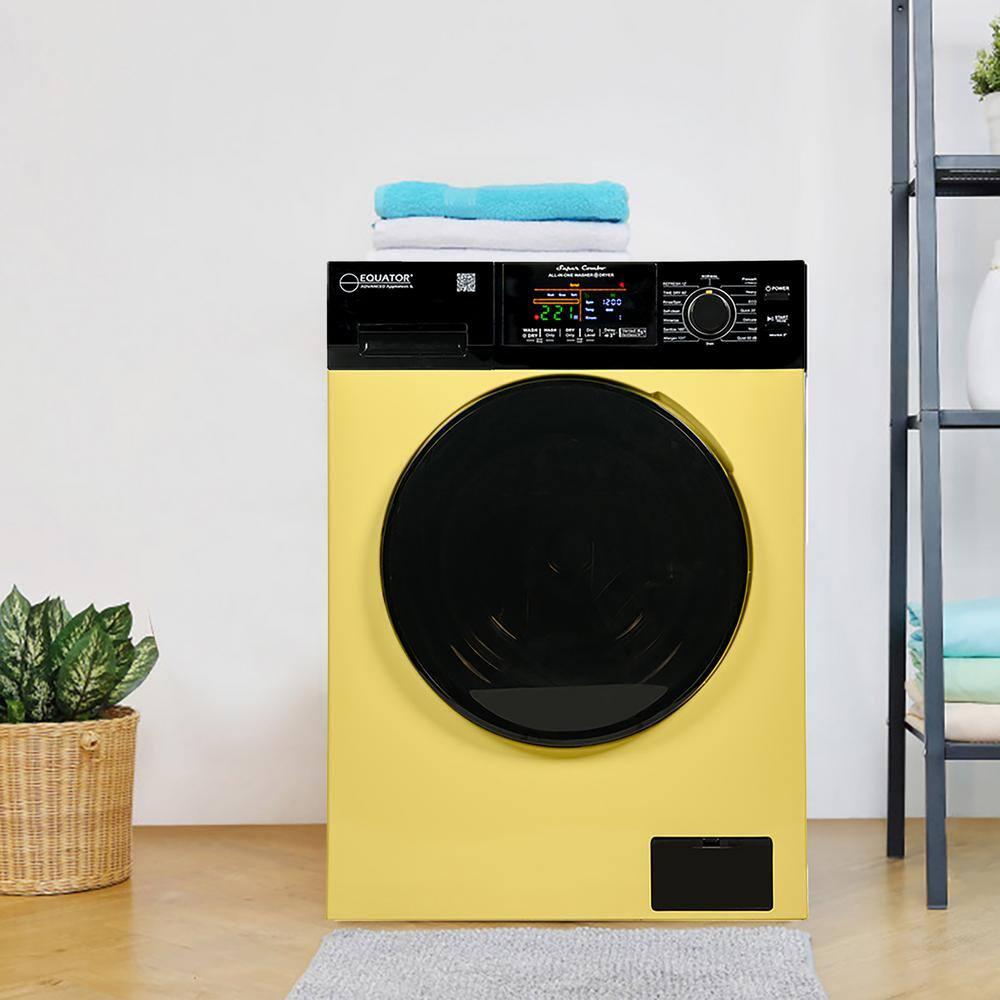 Equator Ver3 Combo Washer Vented/Ventless Dry-1400RPM Color Coded Display Y/B