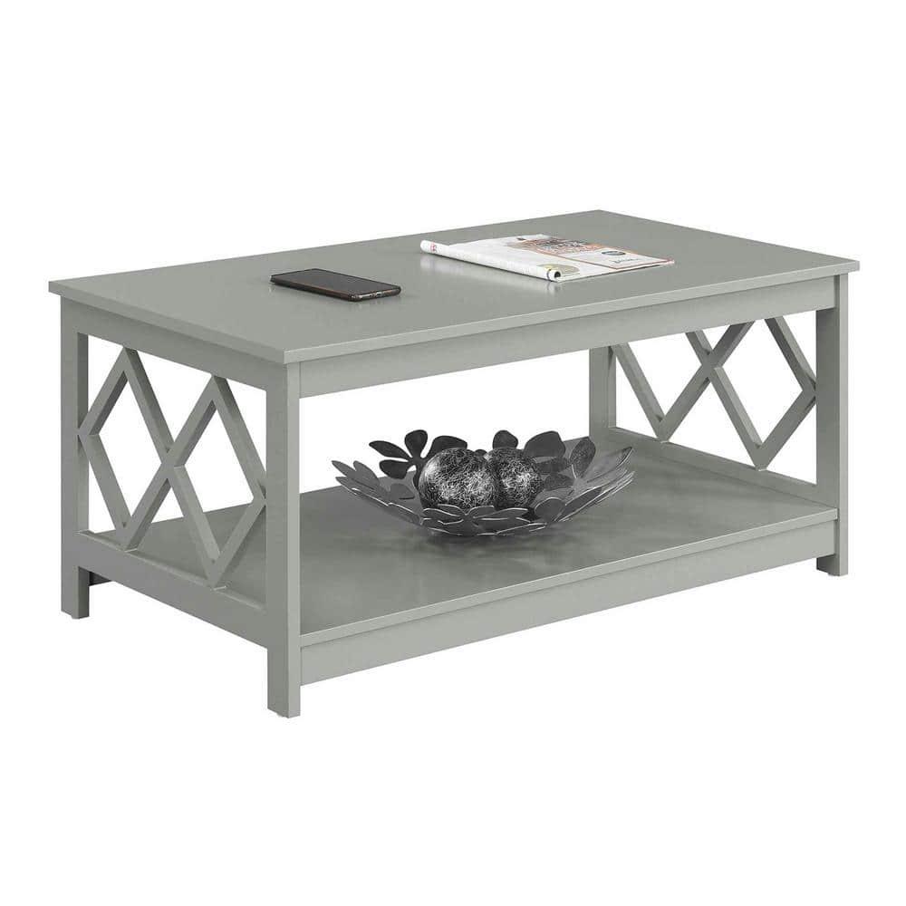 Diamond Coffee Table, Gray
