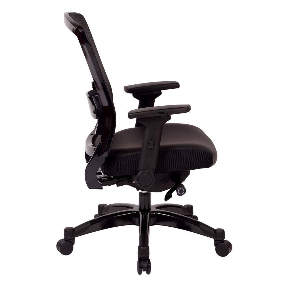 SPACE Seating Executive Bonded Leather Back Chair