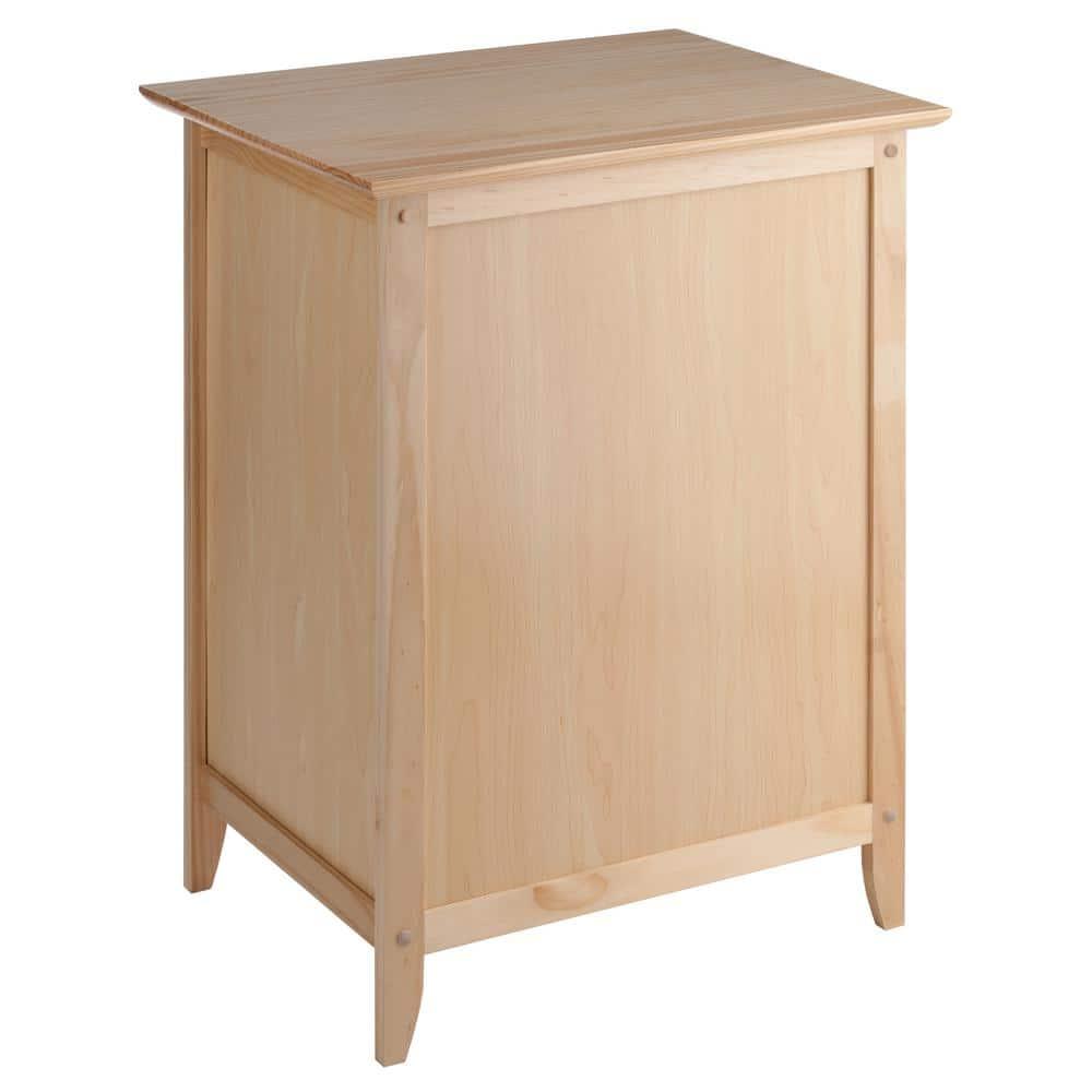 19'' W Wood Nightstand