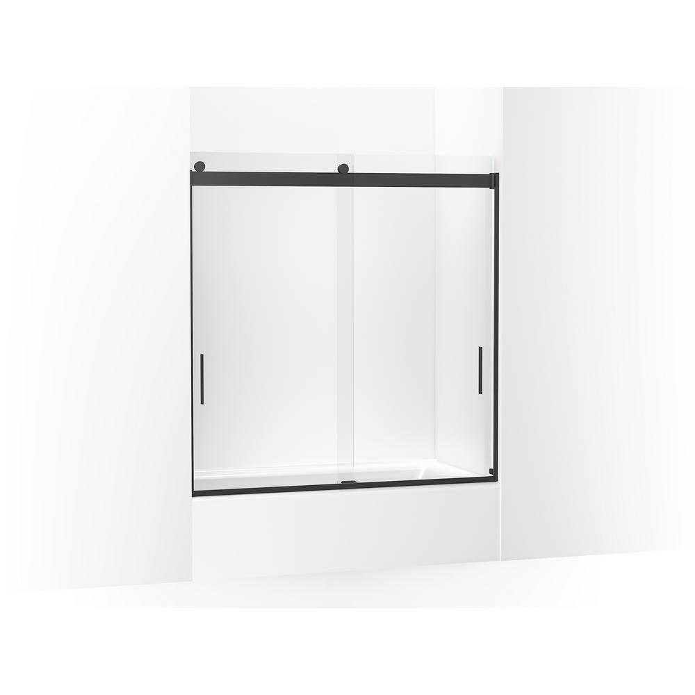 Levity 59.62" x 62" Bypass Bath Door with CleanCoat® Technology