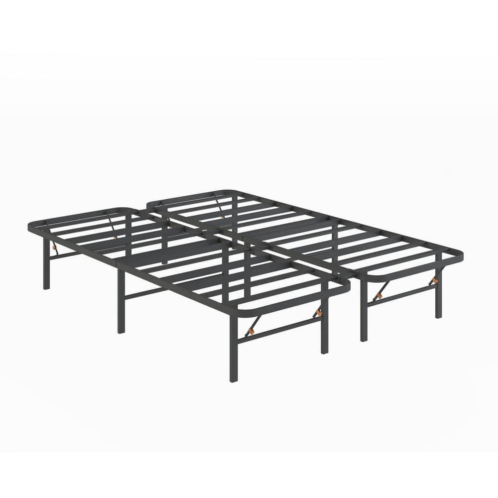 Home by Hollywood Bedder Base Steel Platform Bed Frame with 14" Underbed Storage