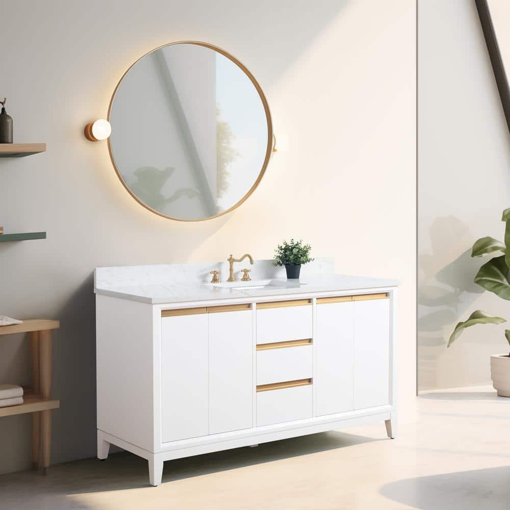 60 Single Bathroom Vanity with Top