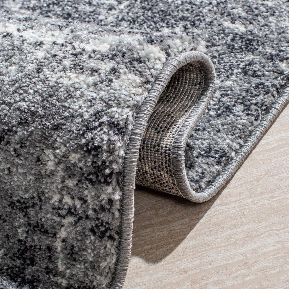 SAFAVIEH Evoke Frosina Abstract Area Rug, Ivory/Grey, 10' x 14'