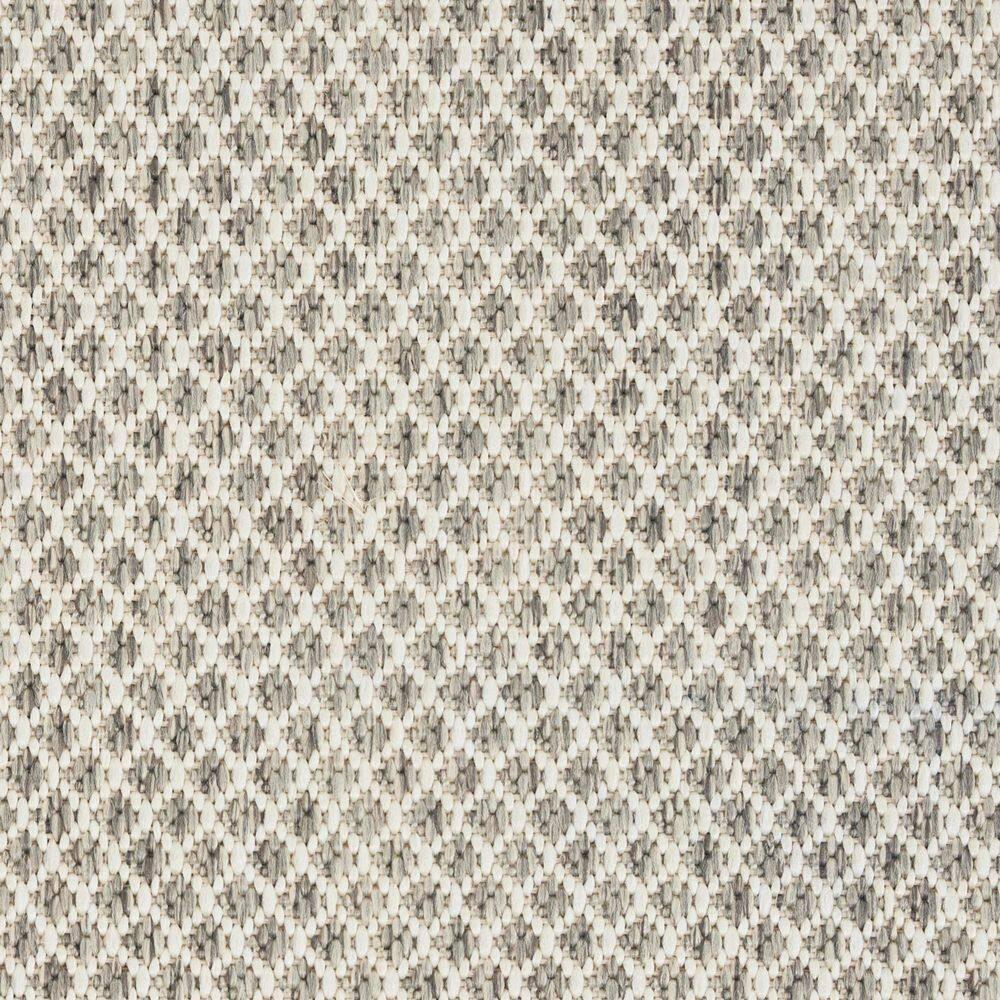 Nourison Courtyard COU01 Indoor/outdoor Area Rug - Ivory Silver 3' x 5'