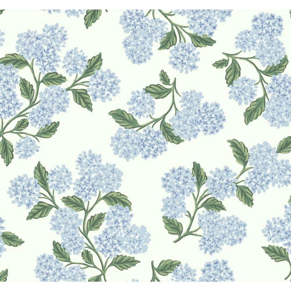 Rifle Paper Co. Hydrangea 27' x 27" Wallpaper