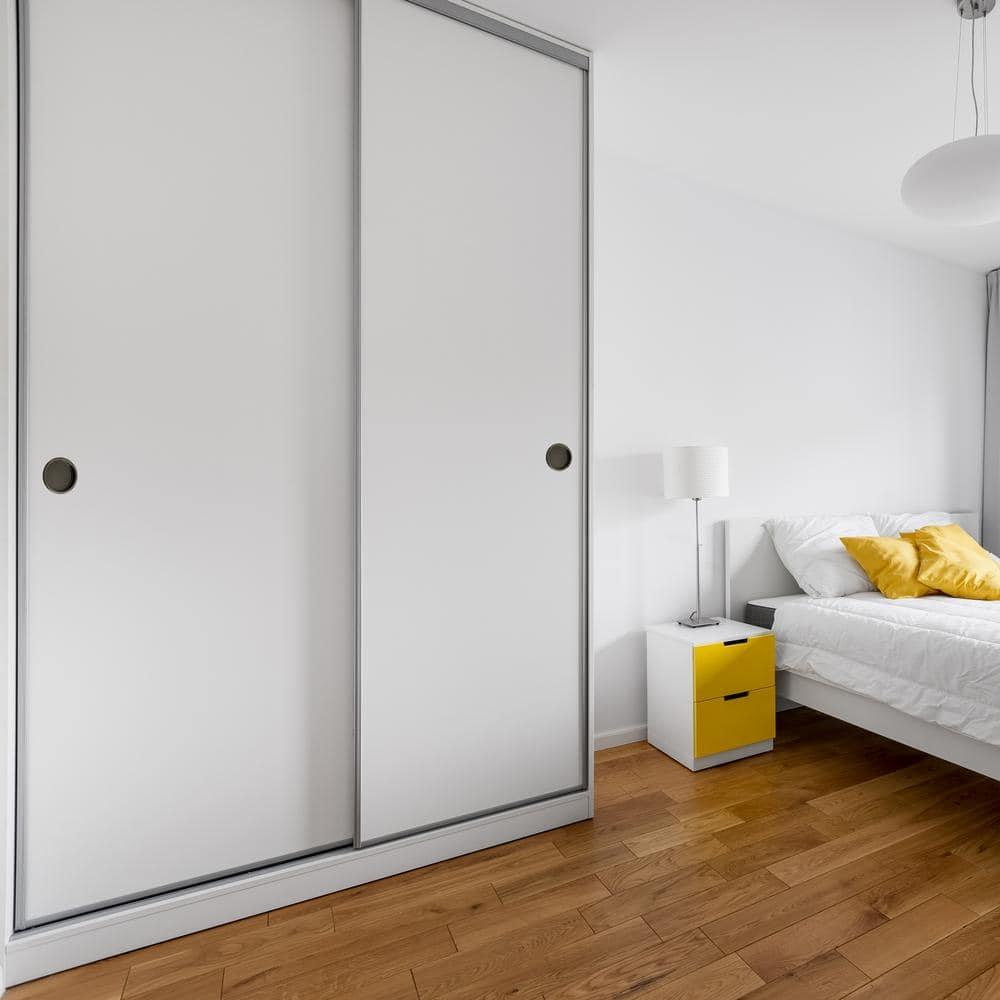 Design House 4-Pack 2.12" Sliding Closet Door Finger Pulls, Oil Rubbed Bronze