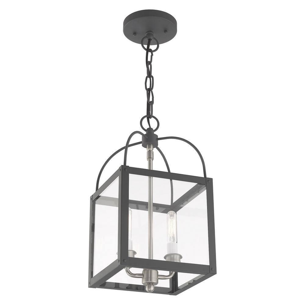 Livex Lighting Milford 2 - Light Pendant in  Scandinavian Gray