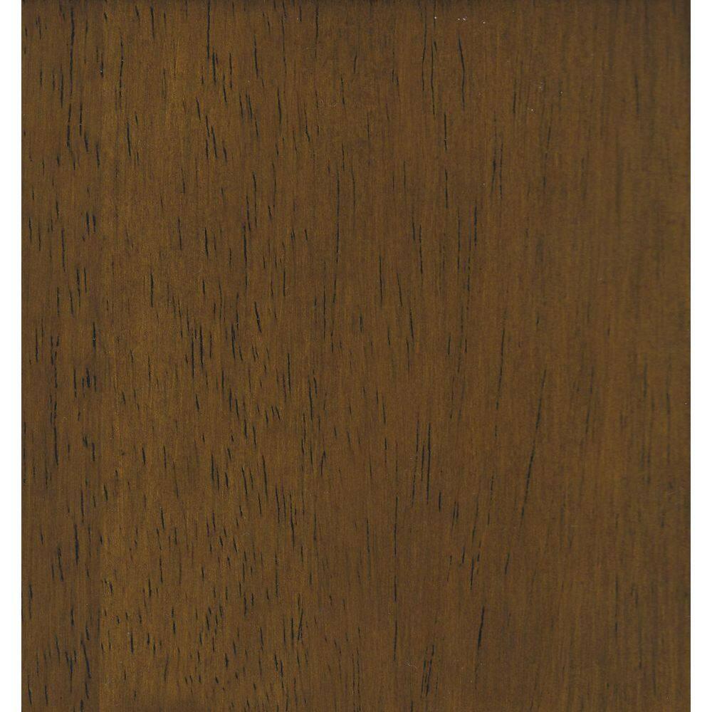 Kolbe Dining Chair Carmel Faux Leather - HomePop: Espresso Legs, PVC Upholstery, Spot Clean