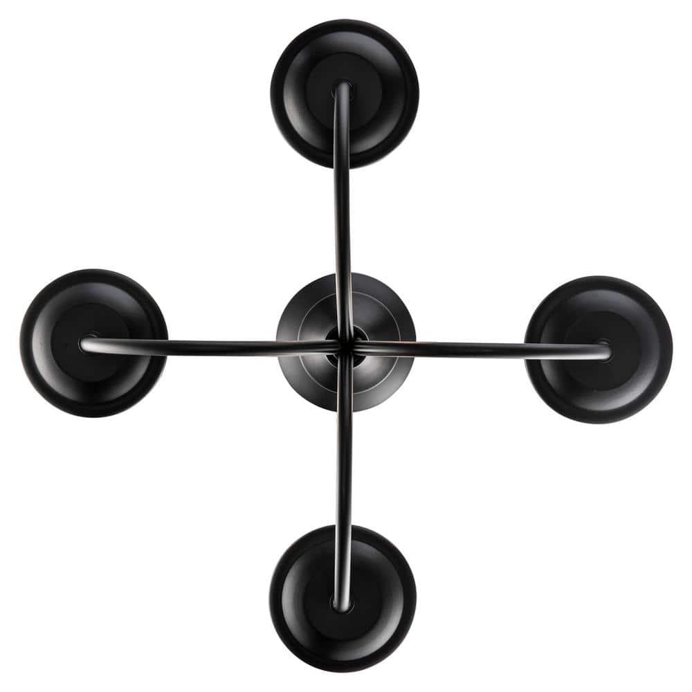 Trans Globe Lighting 9014 Traditional Four Light Up Lighting Mini Chandelier From The New