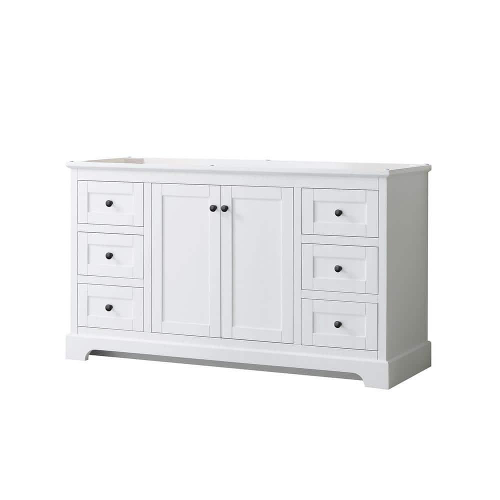 Wyndham Collection Avery 59" Single Bathroom Vanity Base Only