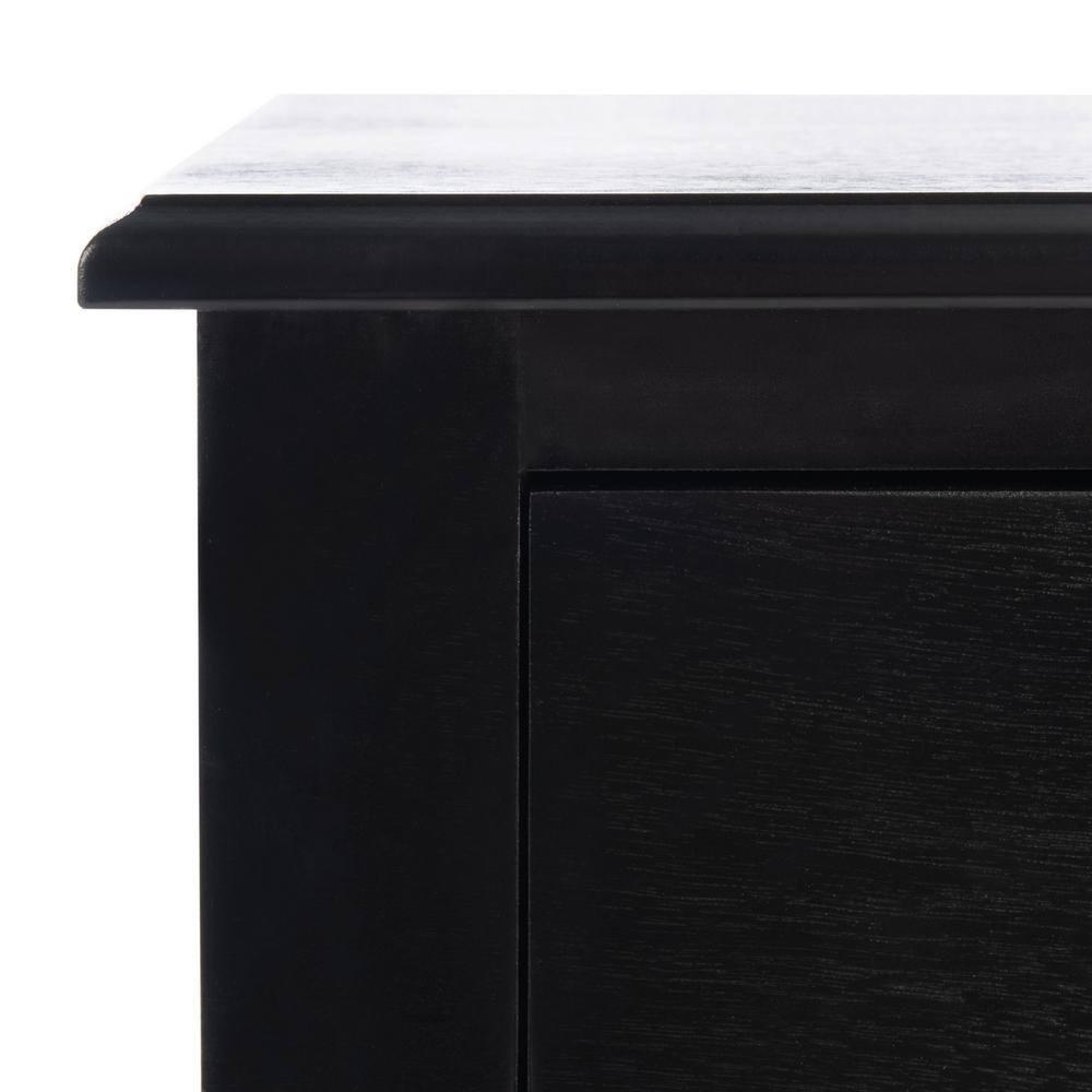 Dakota Fields Solid Wood Top End Table with Storage