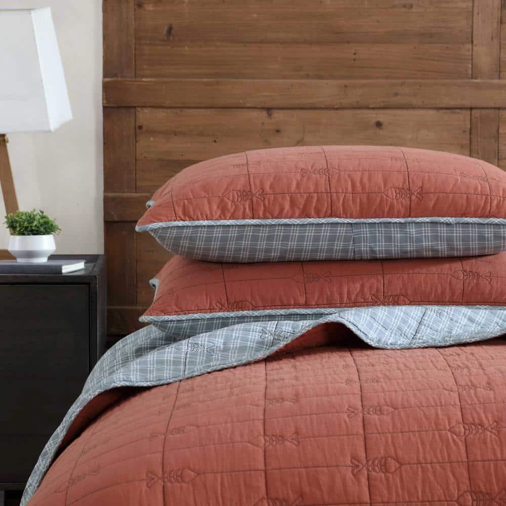 Eddie Bauer Eddie Bauer Troutdale Cotton Reversible Quilt Set