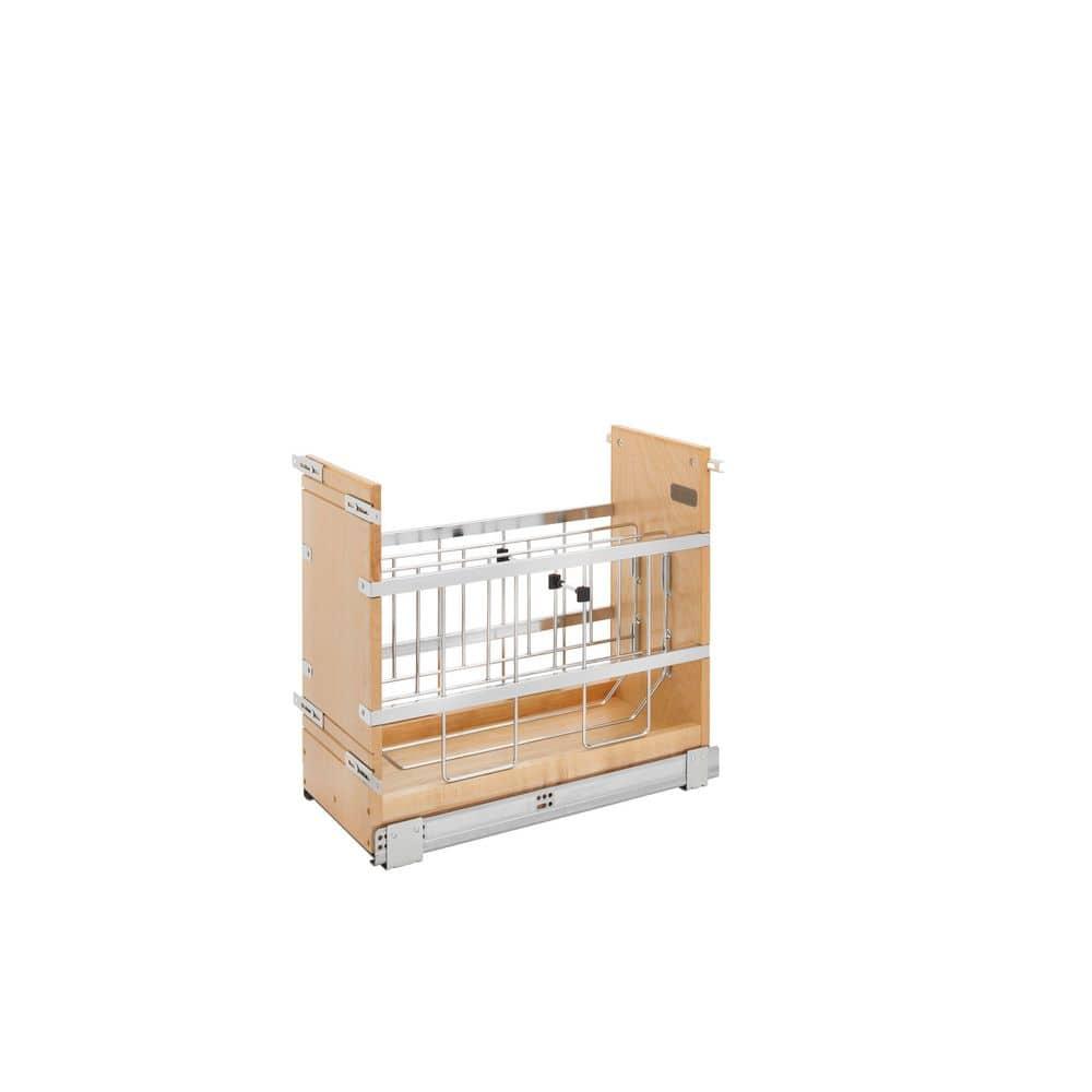Rev-A-Shelf Wood Bakeware Pullout Organizer W/ Soft-Close