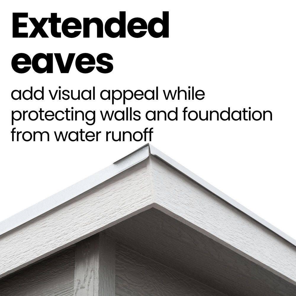 Handy Home Highland 8 ft. W x 6 ft. D Storage Shed