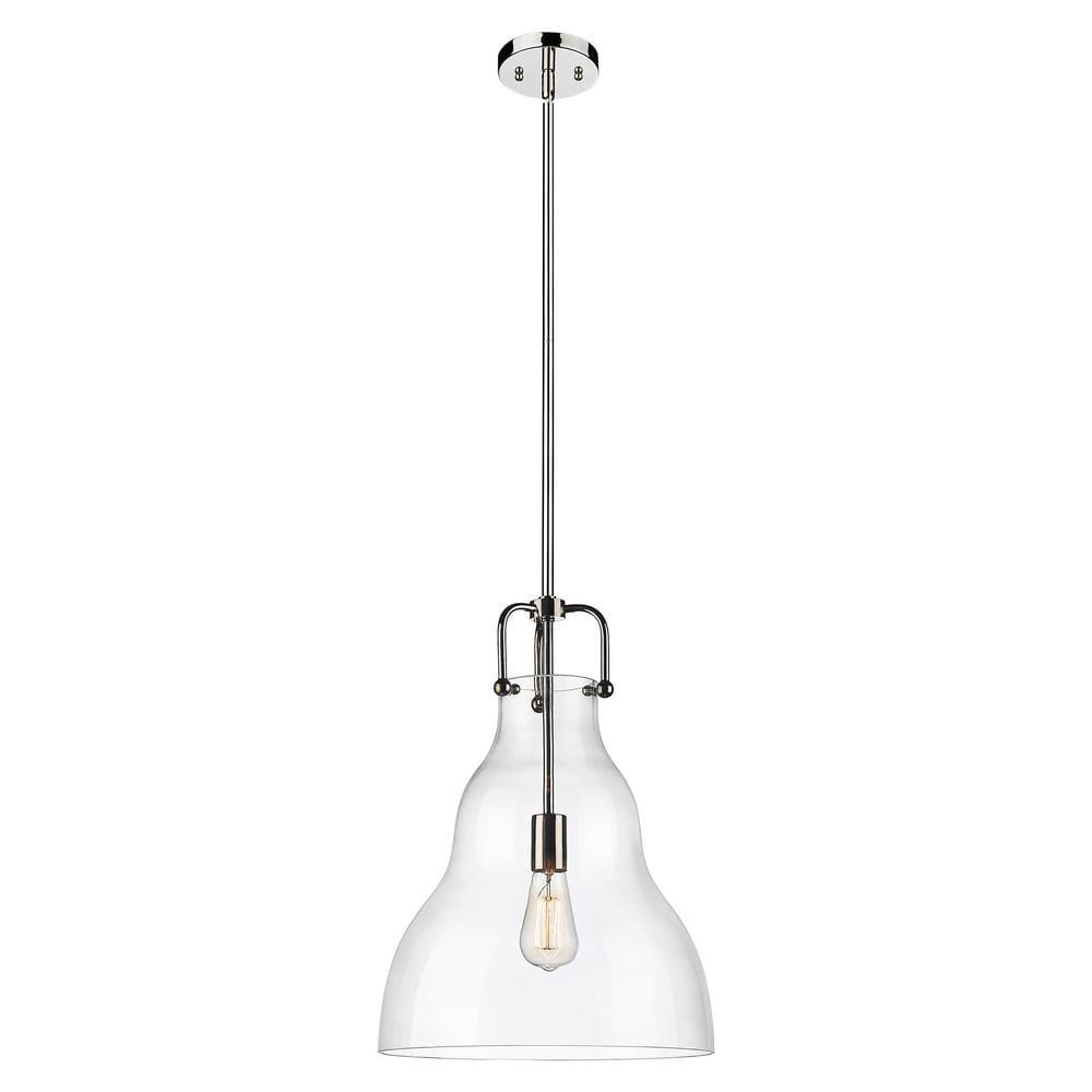 Innovations Lighting 494-1S-19-14 Haverhill Pendant Haverhill 14" Wide Pendant - Nickel