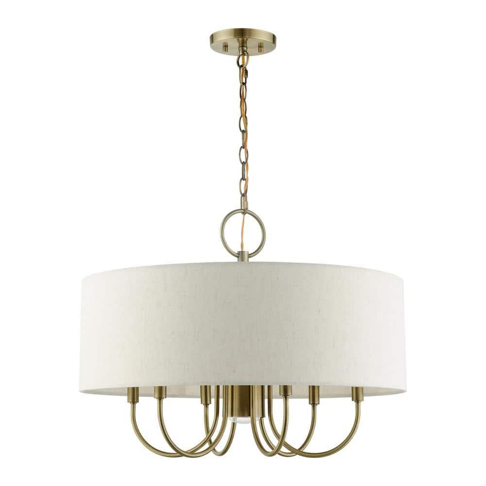 Dovecove Winscombe Shaded Drum Chandelier