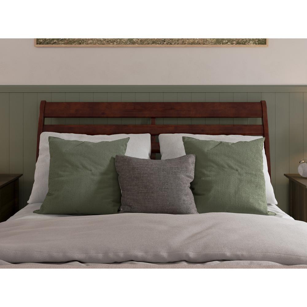 AFI Furnishings Savannah Queen Solid Wood Headboard with Attachable Charger in White
