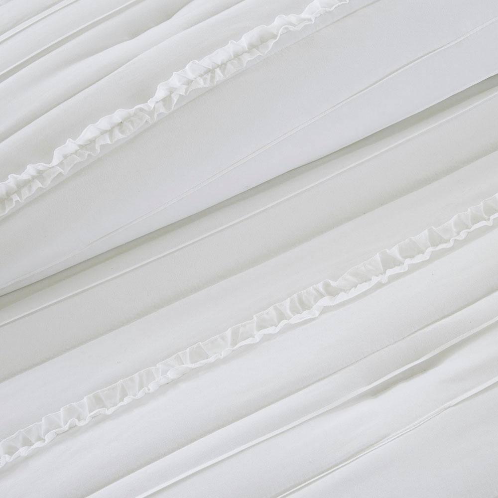 Celeste 5 Piece Microfiber Ruffled Comforter Set