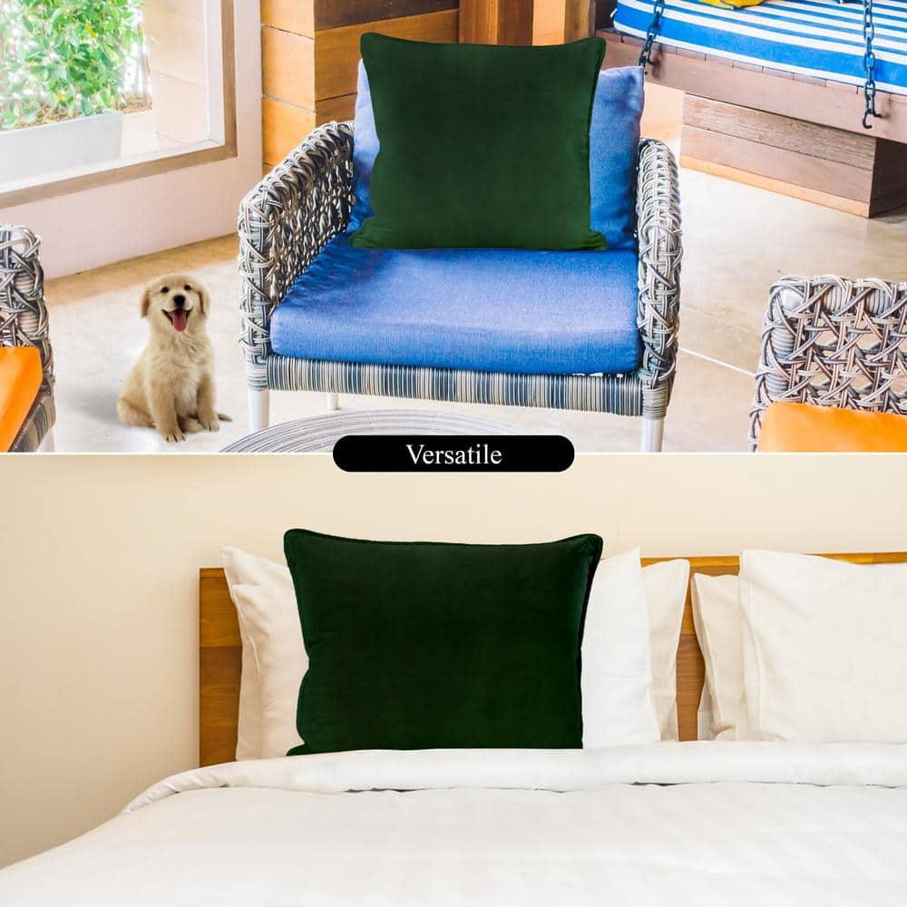 A1 Home Collections LLC Bedding Polyester Lumbar Indoor/Outdoor Pillow Cover (Set of 2)