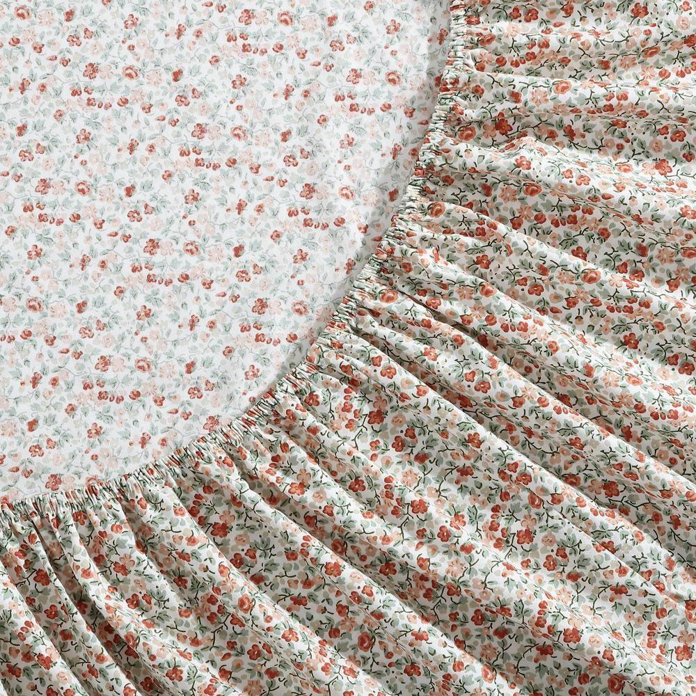 Laura Ashley Laura Ashley Printed Cotton Percale Sheet Set