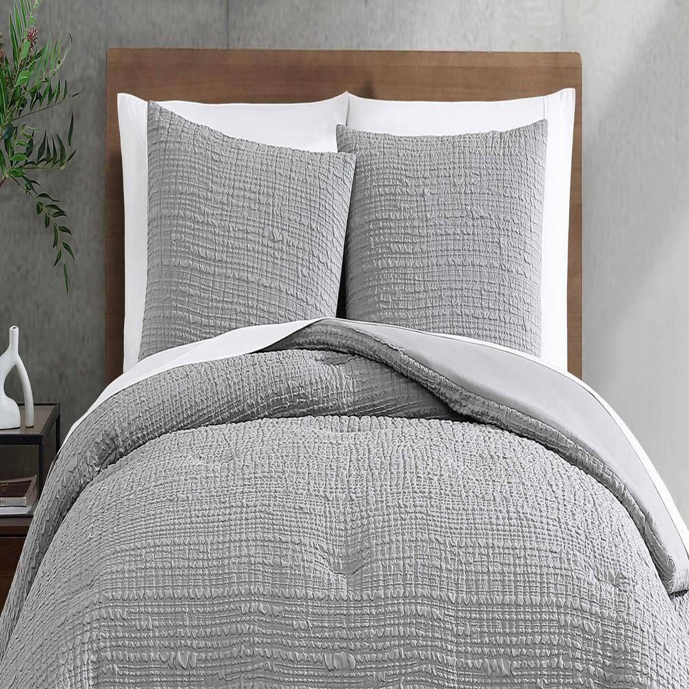 Kenneth Cole Kenneth Cole Serenity Wavy Lines Beige Comforter Set