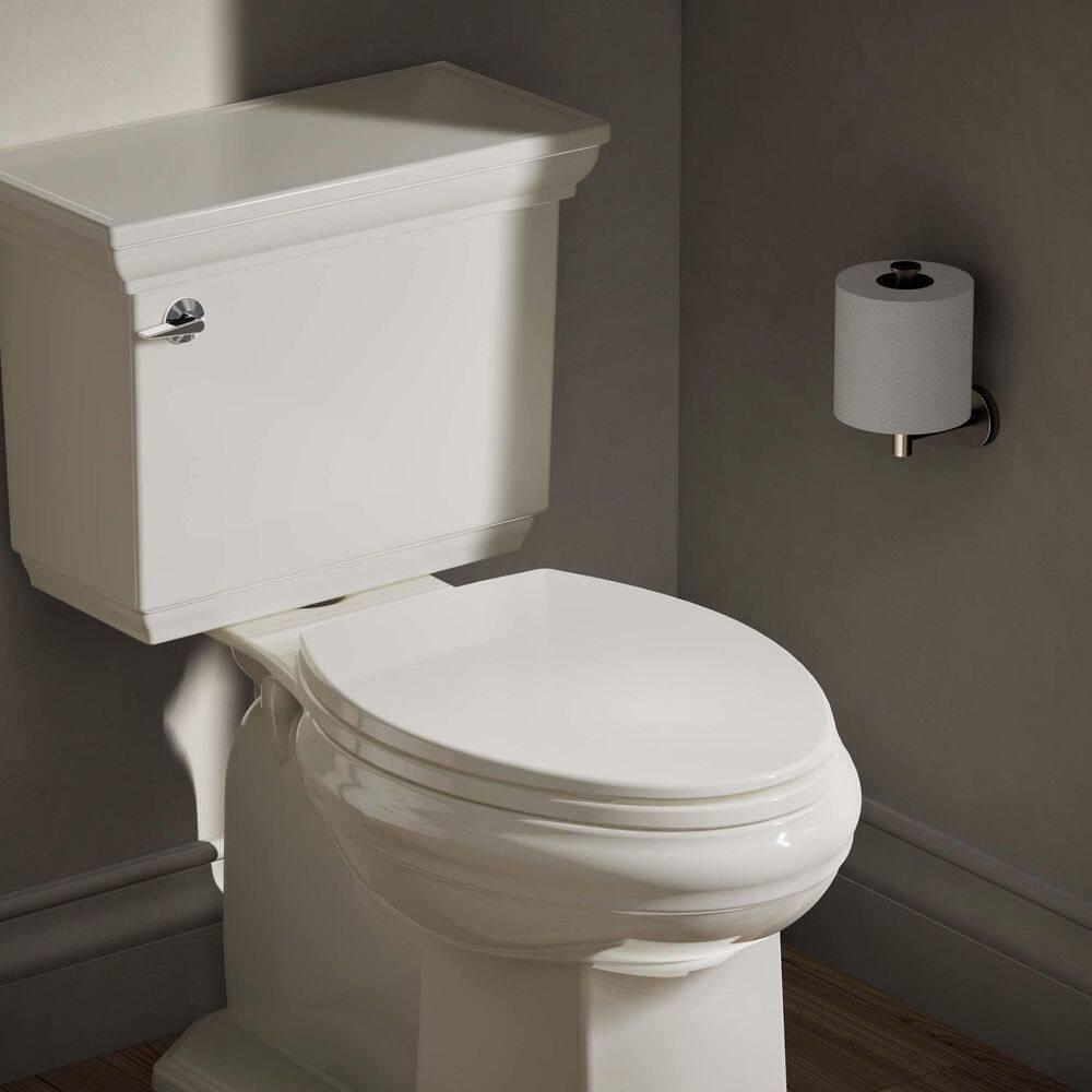 Kohler Brevia Quiet-Close Toilet Seat with Grip-Tight Bumpers and Quick-Attach Hardware