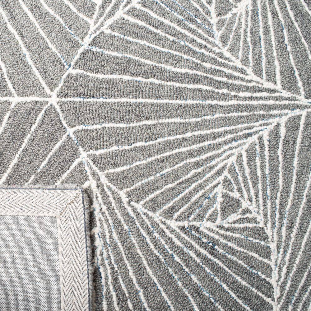 Micro-Loop MLP174 Hand Tufted Area Rug - Grey/Ivory - 3'x5' - Safavieh.
