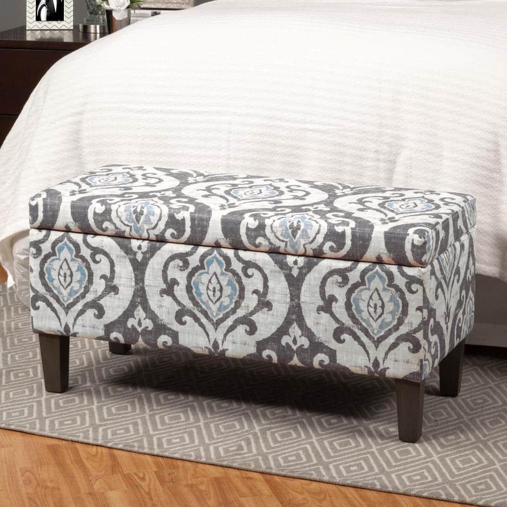 Chantrell 36" Wide Large Decorative Storage Bench