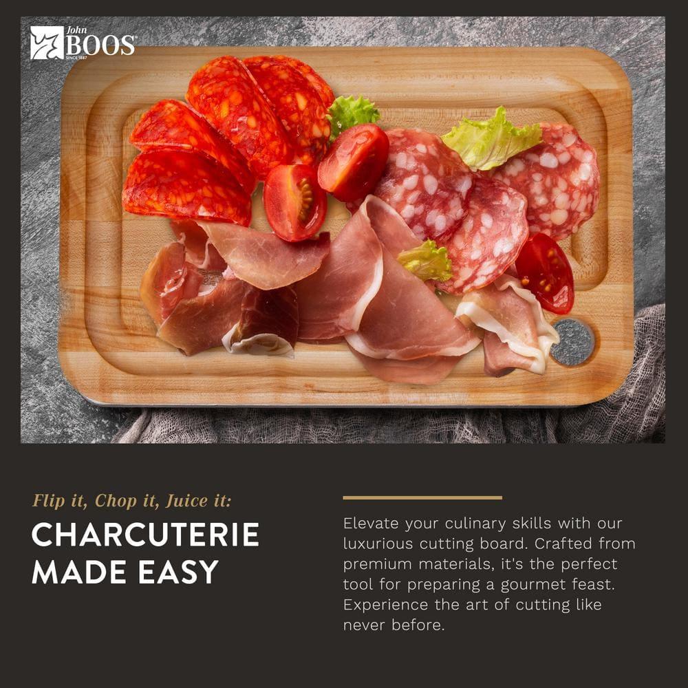 John Boos Prestige Series Maple Cutting Board with Juice Groove