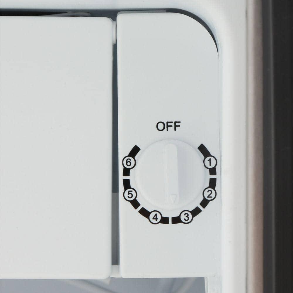 SPT RF-164SSA 1.6 cu. ft. Compace Refrigerator with Energy Star, Black