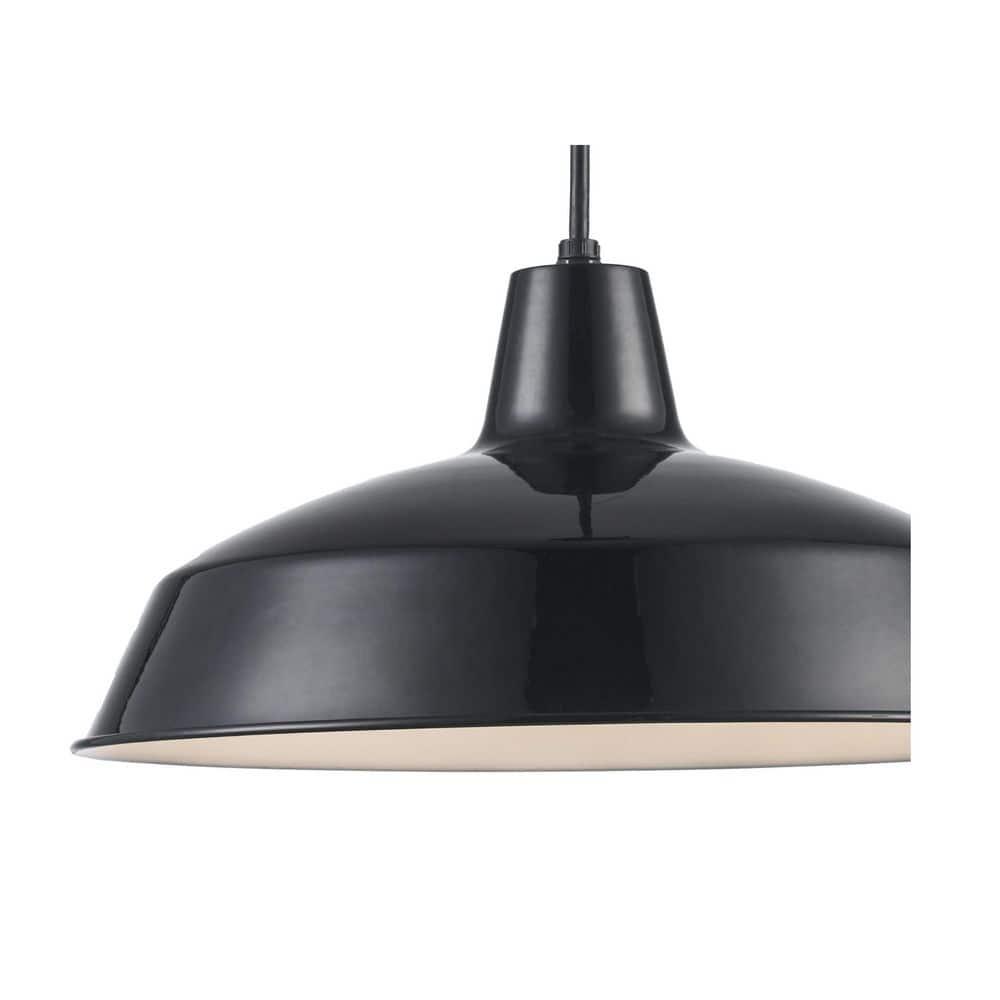 Trans Globe Lighting 1100 Sherman 1 Light 7" Tall Industrial Dome Shaped Indoor Pendant -