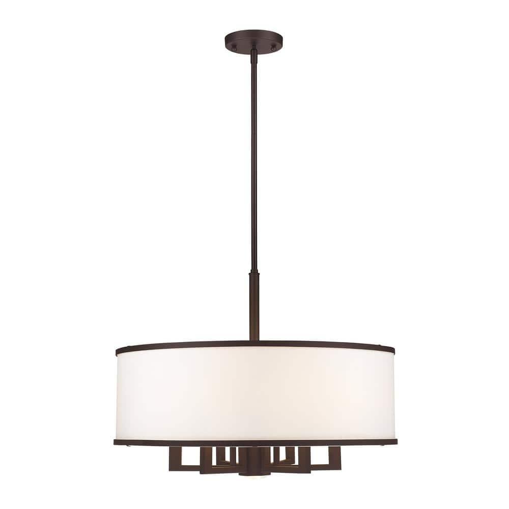 Livex Lighting Park Ridge 6 - Light Chandelier in  Bronze