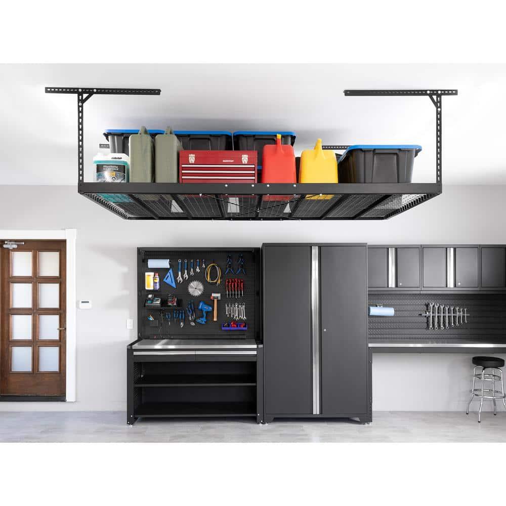 NewAge Products VersaRac Pro 4 ft. x 8 ft. Adjustable Overhead Storage Rack