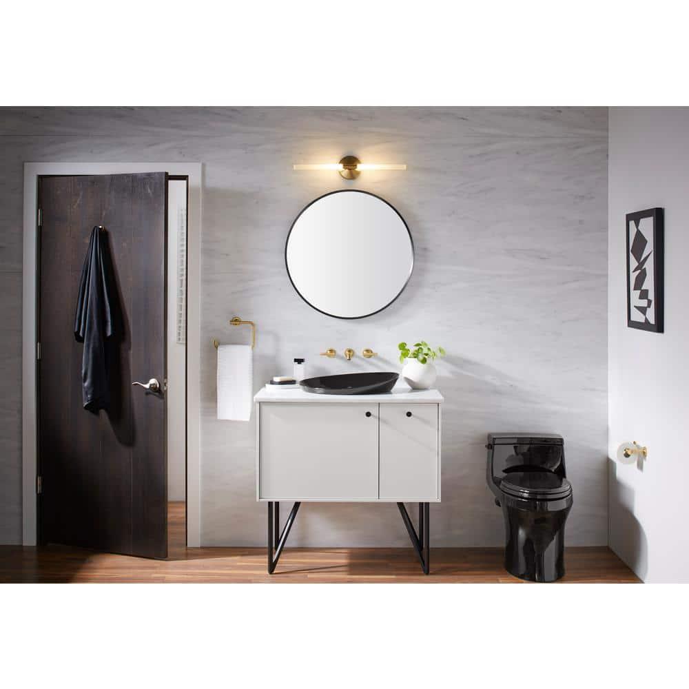Essential Round Wall Mirror, Bathroom/Vanity Mirror with Frame