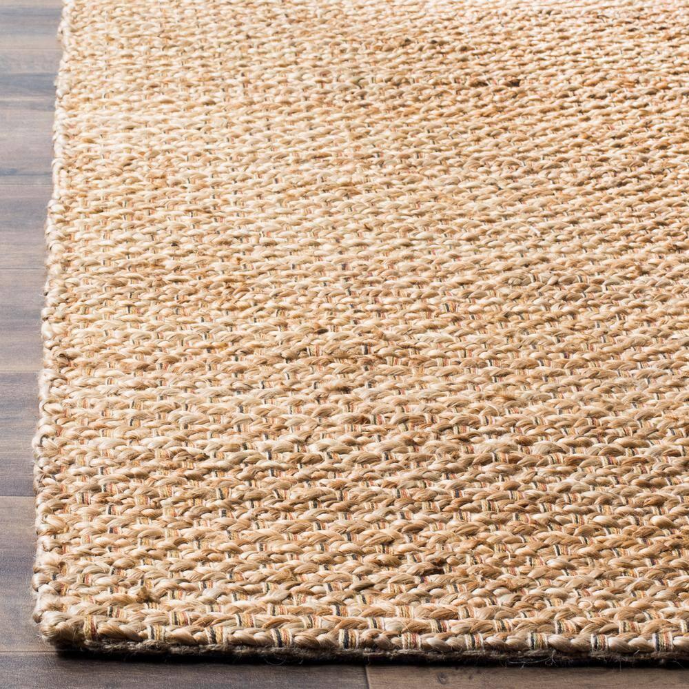 SAFAVIEH Natural Fiber Lillian Braided Jute Area Rug, Natural, 3' x 5'
