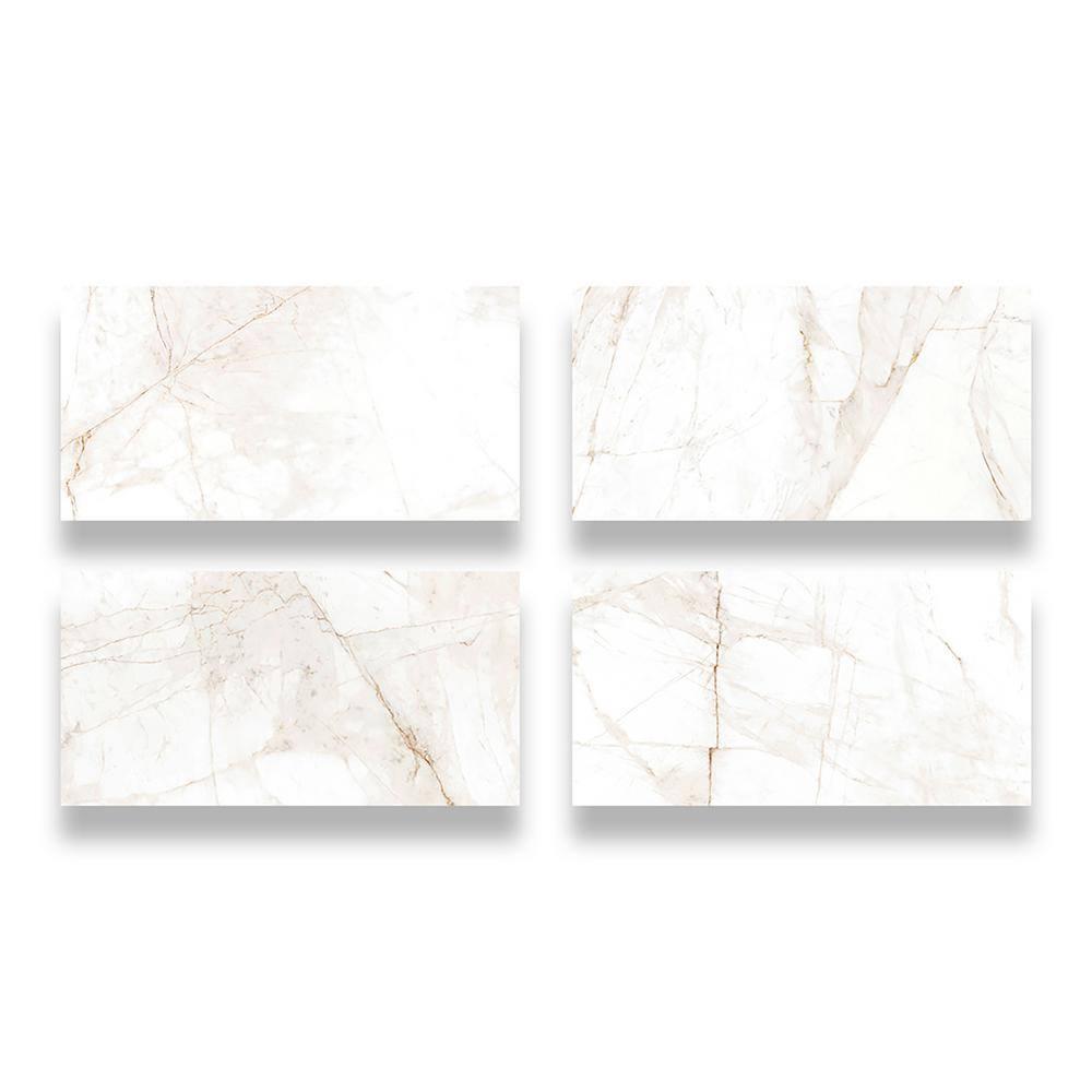 Spanish Mirage Porcelain 12"x 24" Floor and Wall Tile Case (5 PCS, 10.76 Sq. Ft.)