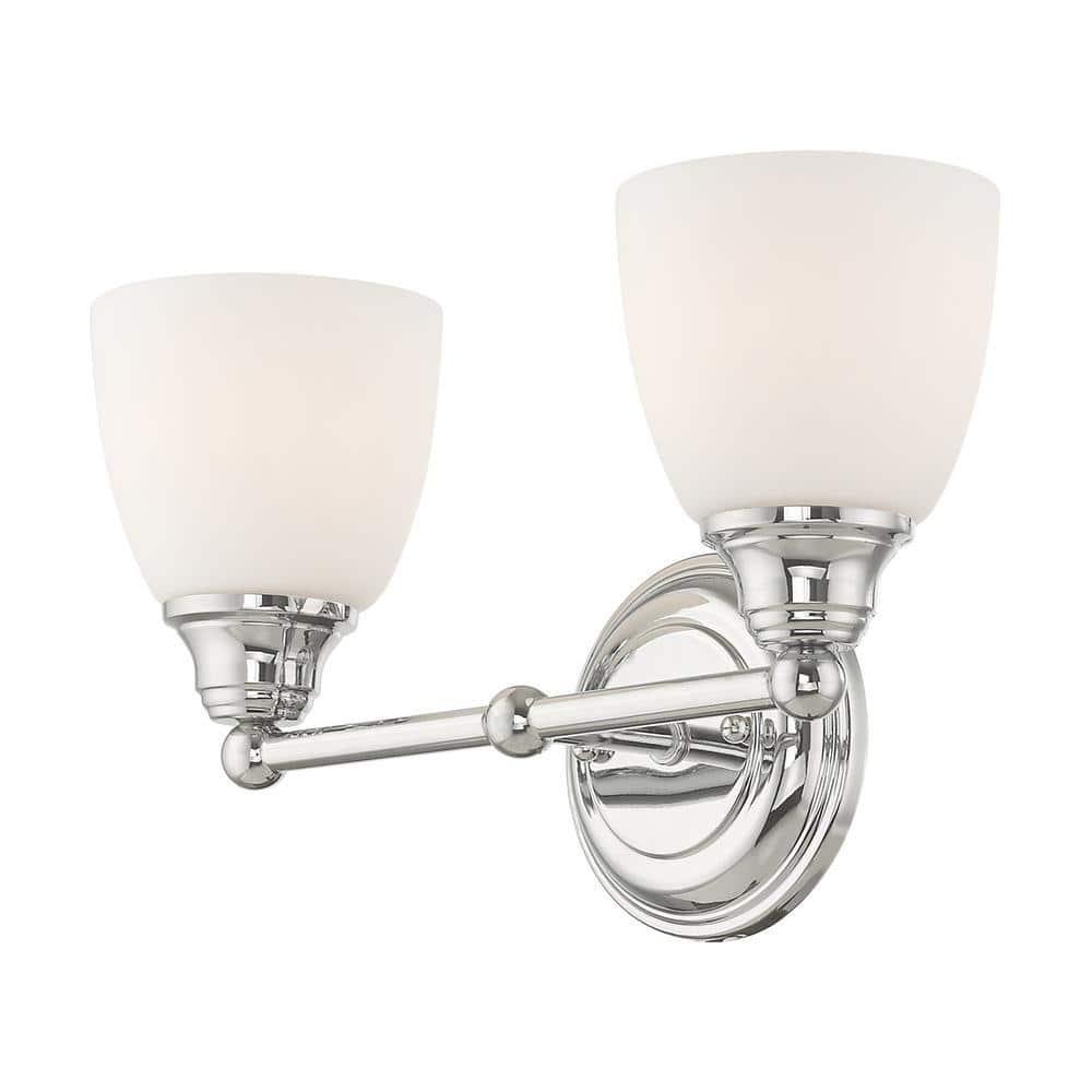 Livex Lighting Somerville 2 - Light Vanity in  Polished Chrome