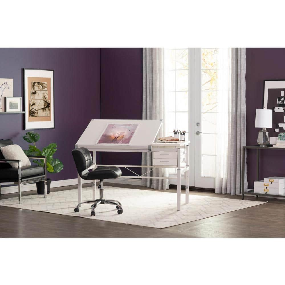 Inbox Zero Cowie Height Adjustable Drafting Table