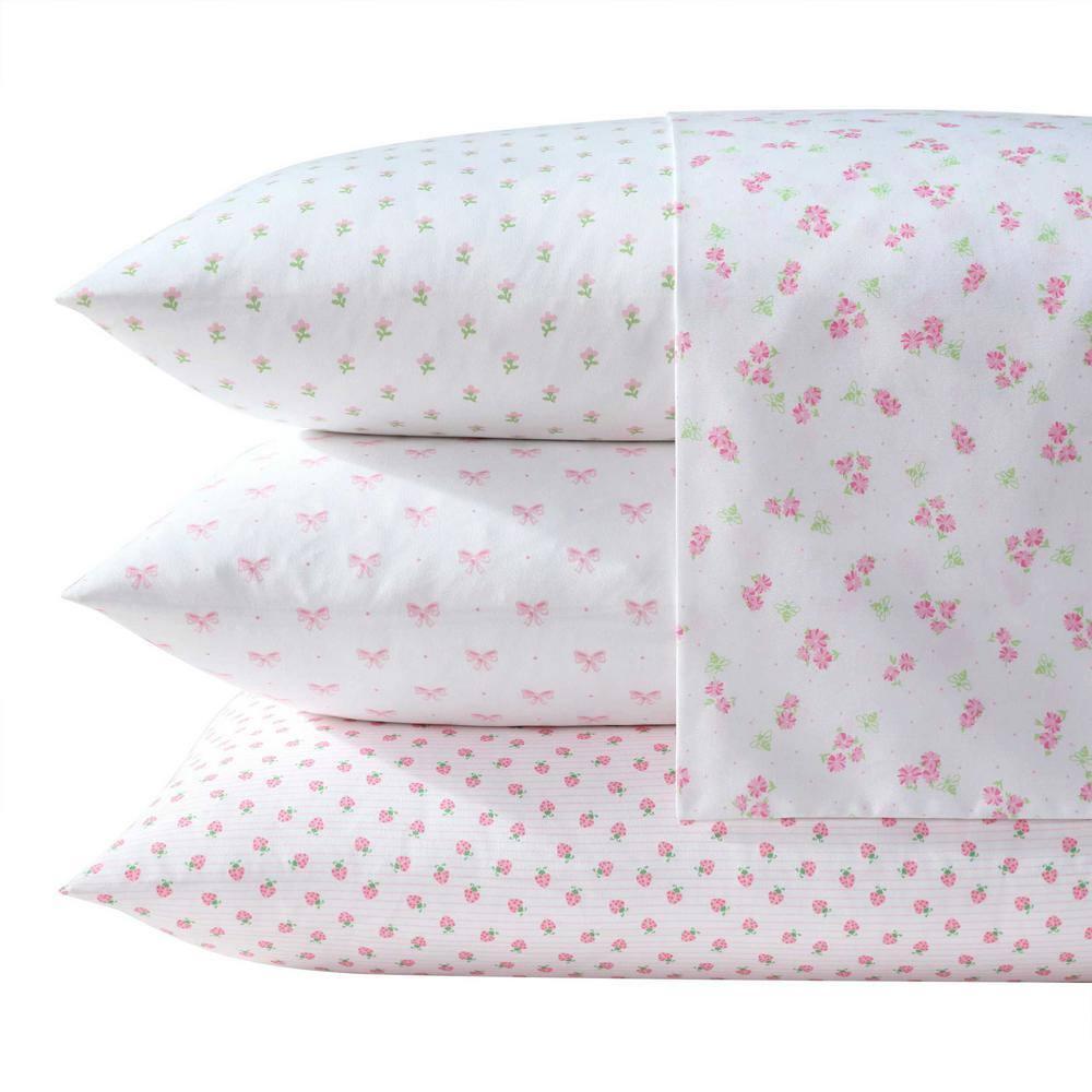 Laura Ashley Laura Ashley Kids Cozy Printed Sheet Sets