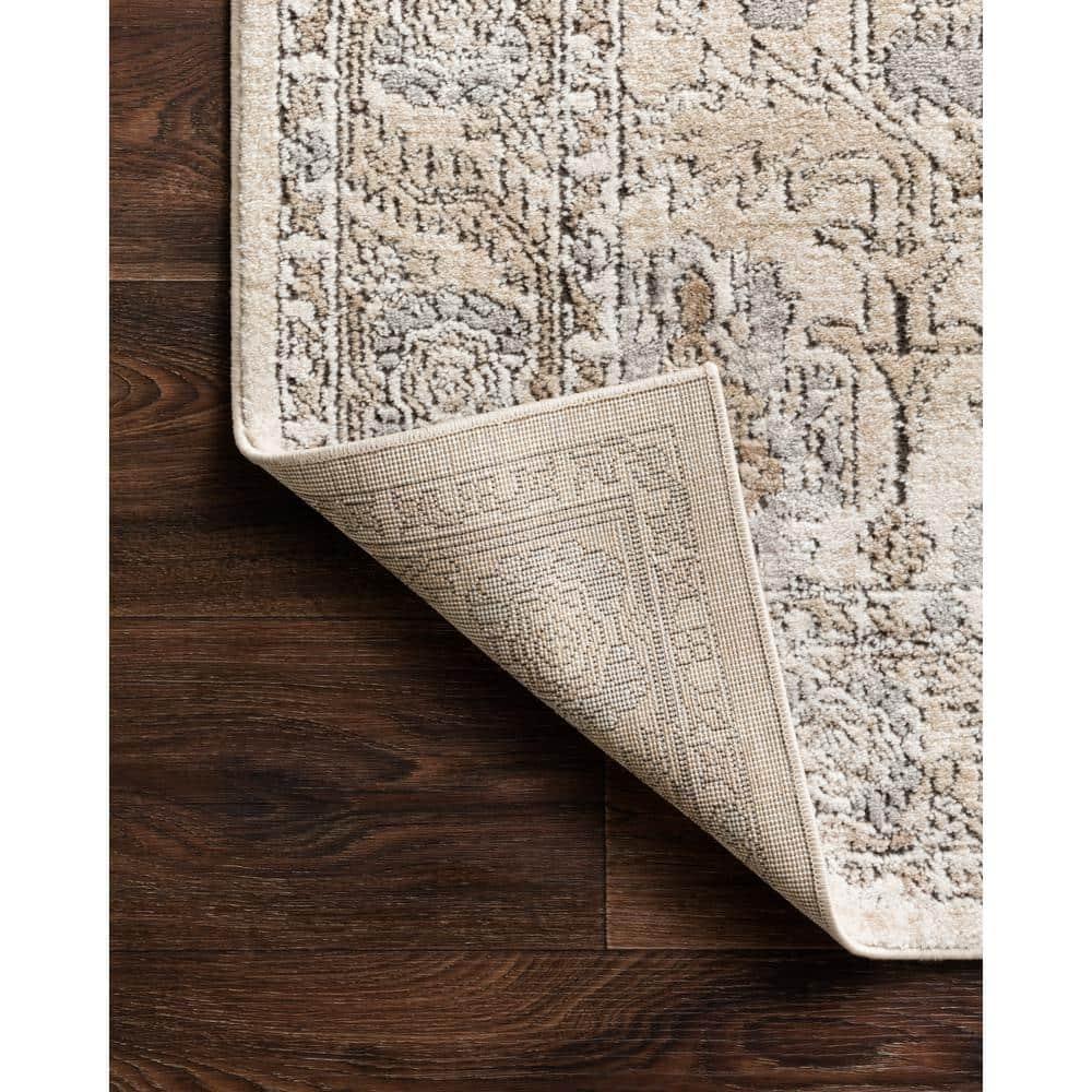 Loloi Teagan Ivory / Sand 9'-9" x 13'-6" Area Rug