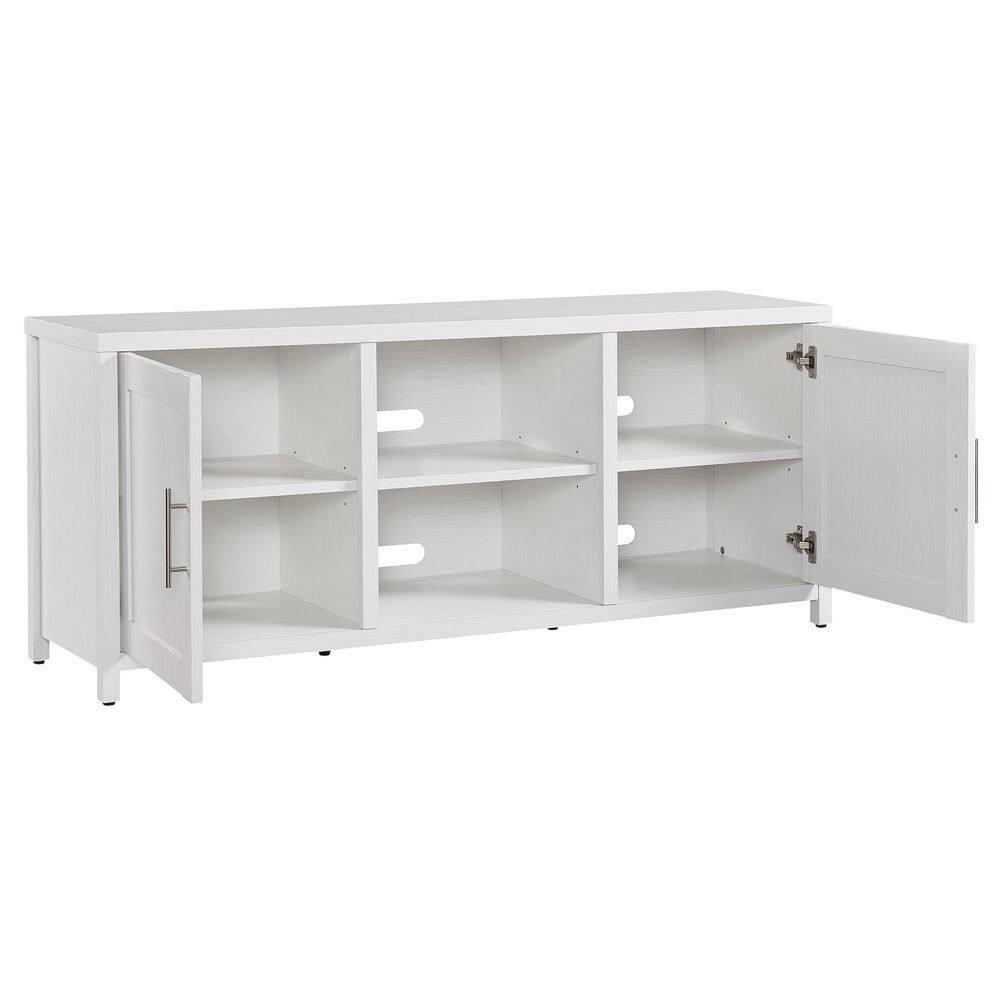 Evelyn&Zoe Strahm Rectangular TV Stand for TV's up to 65", White
